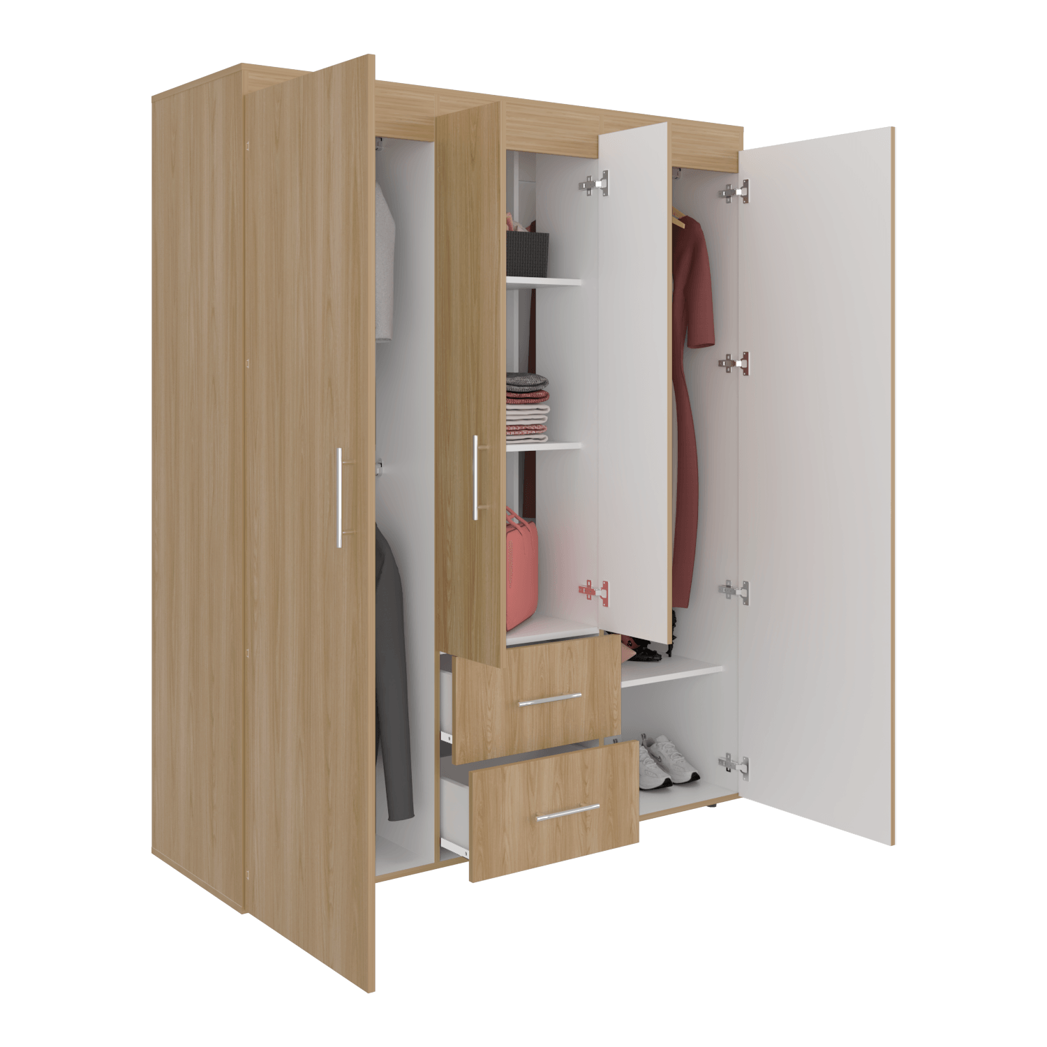 Closet Bariloche Eco 150 Fresno Blanco RTA